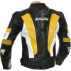 RSV Yellow Sports Biker Leather Motorcycle Jacket